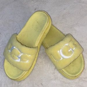 Ugg Laton Fur slides